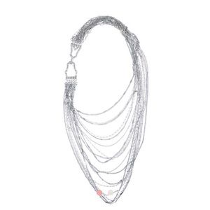 C+I Multi Strand Bun Necklace - Silver *NEW*